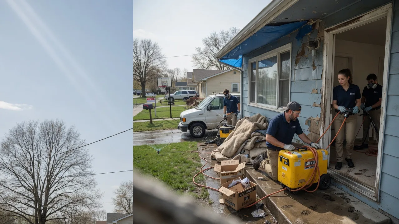 Basement Flood Cleanup in Madras, OR near me